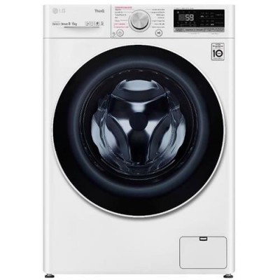 Máquina de lavar e secar roupa LG F4DV5009S0W