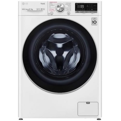 Máquina de lavar e secar roupa LG F4DV7009S1W