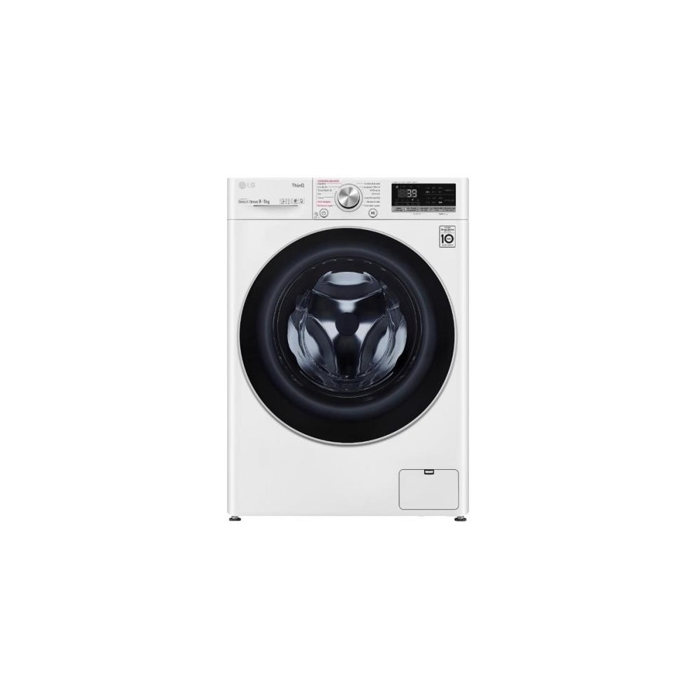 Máquina de lavar e secar roupa LG F4DV7009S1W